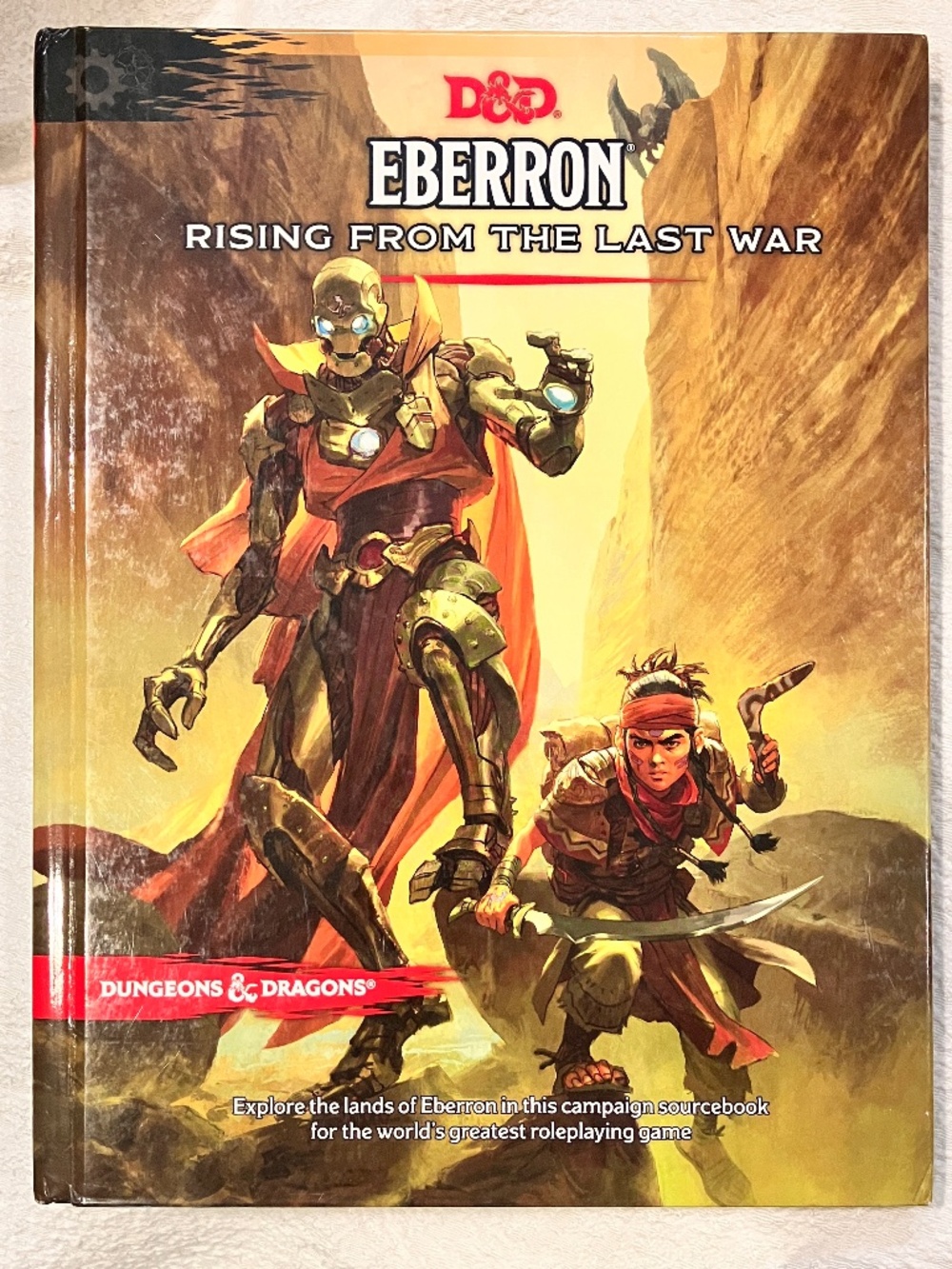 Dungeons & Dragons book: Eberron, Rising from the Last War
